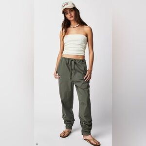 Free People new light parachute trousers